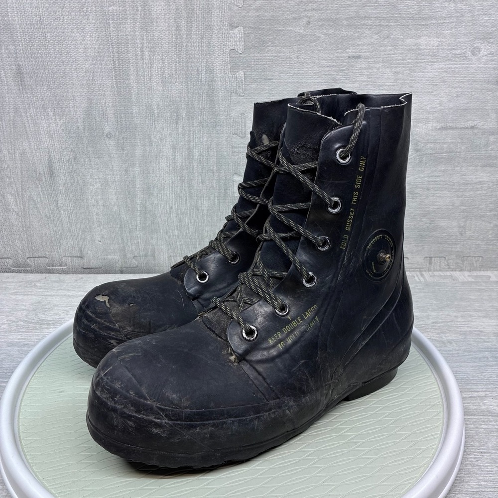 Vintage 70s Bata US Military Extreme Cold Weather Mickey Boots 11R Bunny Boots